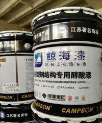 【重庆厂家批发鲸海钢结构漆 底漆 面漆 底面通用型 各类防腐漆】价格_厂家_图片